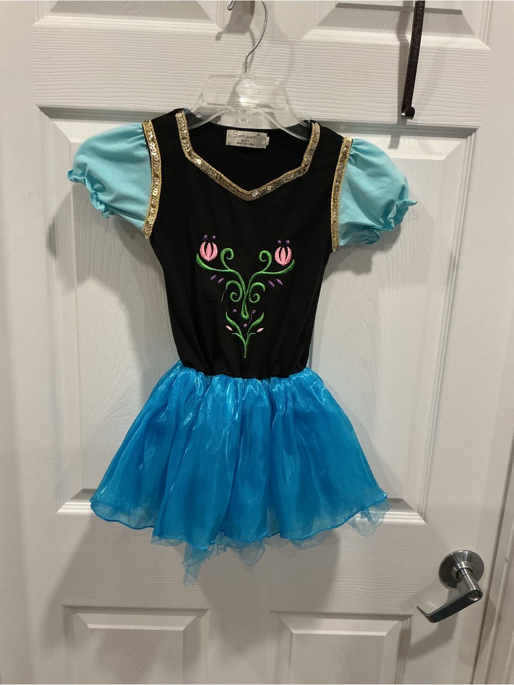 Ana Frozen Girls Costume Dress Size 4T